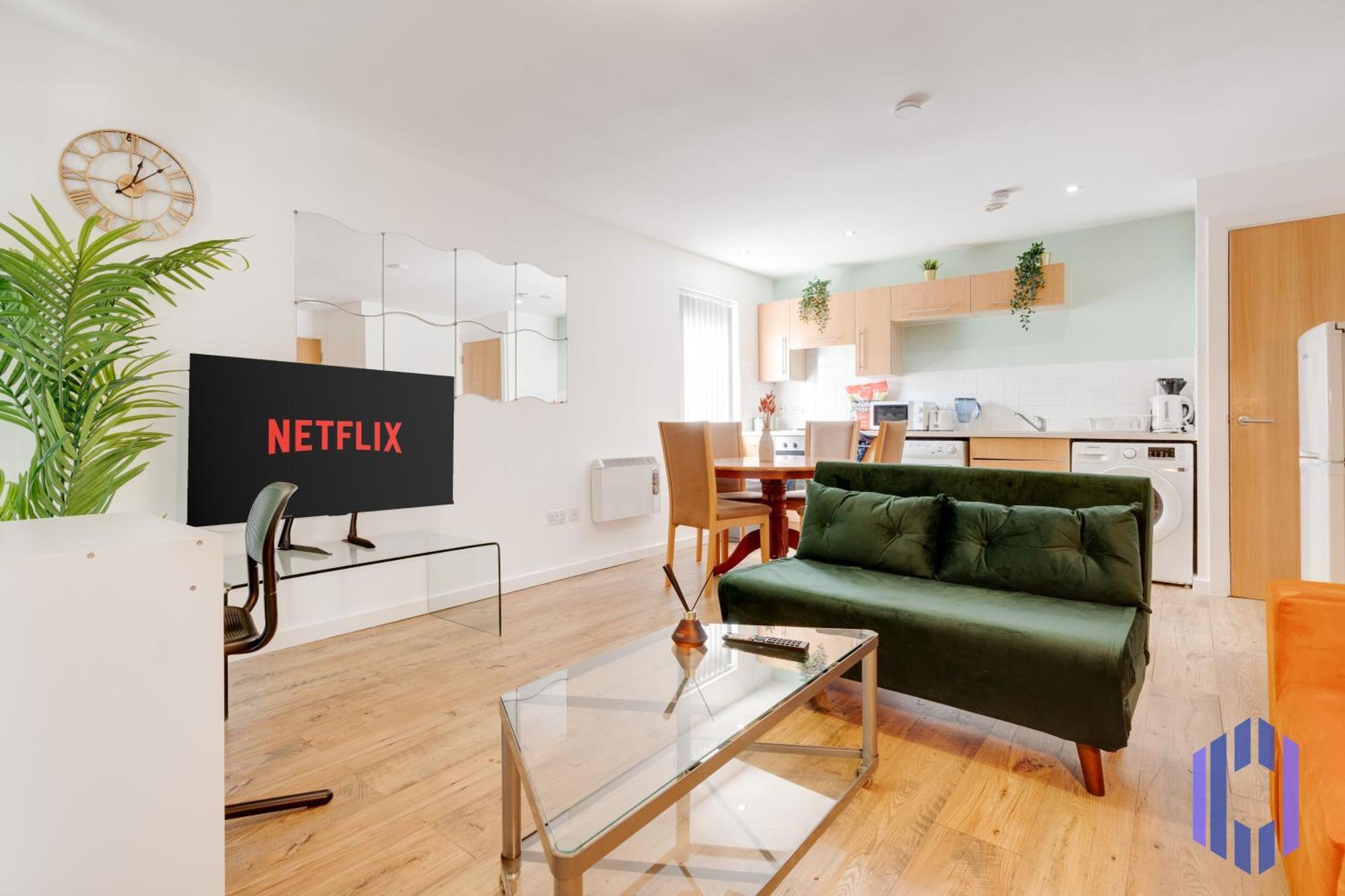Free Parking - Immaculate 1Bd Flat - Salford Quays Lägenhet Manchester Exteriör bild